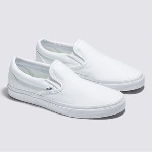 Vans True White Classic Slip-Ons